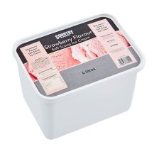 Country Range Strawberry Flavour Soft Scoop Ice Cream