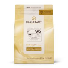 C06505 Callebaut White Chocolate Callets (Min 28% Cocoa Solids)