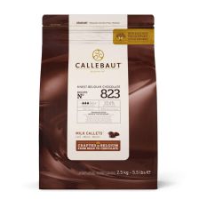 C06506 Callebaut Milk Chocolate Callets (Min 33.6% Cocoa Solids)