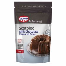 C06530 Dr Oetker Scotbloc Milk Cooking Chocolate Flavour Drops