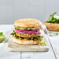 Carisma Falafel & Spinach 1/4lb Burger