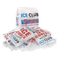 Ice Club Ice Cubes Full White plastic