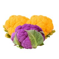Mixed Colour Cauliflower 1x6