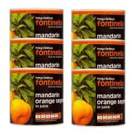 Fontinella Mandarin Segments in Juice 6x820g