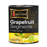 Royal Crown Grapefruit Segments in Light Syrup 3kg