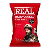 REAL Hand Cooked Sea Salt Crisps