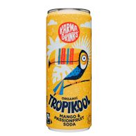 Karma Tropikool Soda Cans 